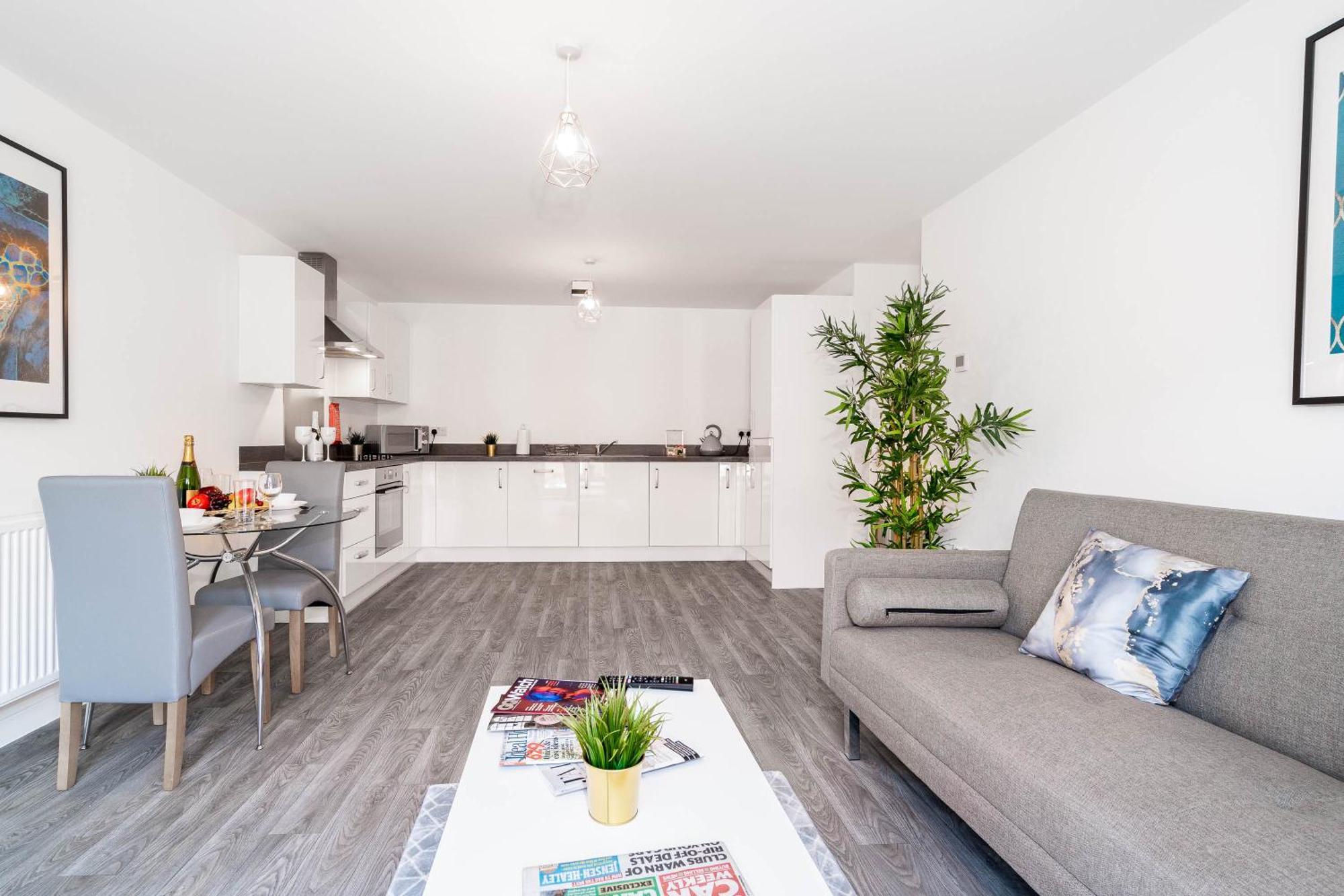 Luxury Apartment - Twin Beds - Selly Oak - Off-Street Parking - Free Netflix & Wifi - Top Rated 9Cc Birmingham Eksteriør billede